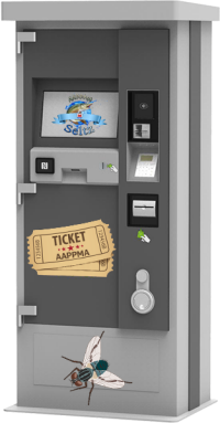 Distributeur de tickets