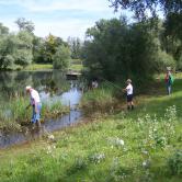 Les jeunes pêcheurs en action AAPPMA Seltz